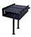 ECC30 Group Grill with Flanged Patio Posts